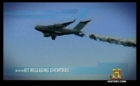 Chemtrails Vs Contrails. slipped up and allowed the