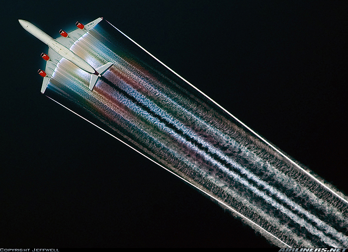 Aerodynamic and Rainbow Contrails – Contrail Science