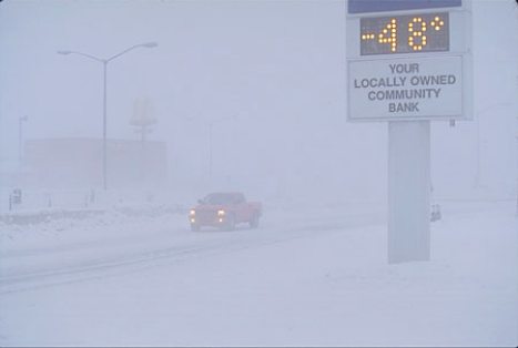 Ice Fog and winter driving